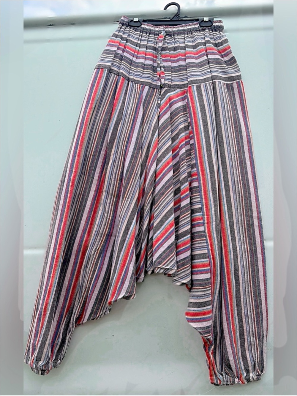 Striped Multicolor Women’s Pants - Casual Summer Style